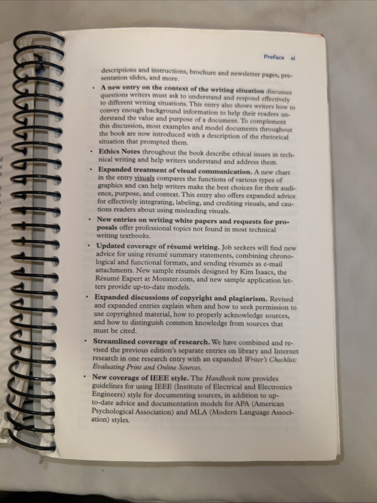 HANDBOOK OF TECHNICAL WRITING By Alred, Brusaw & Oliu – 8th Edition 2006 GREAT