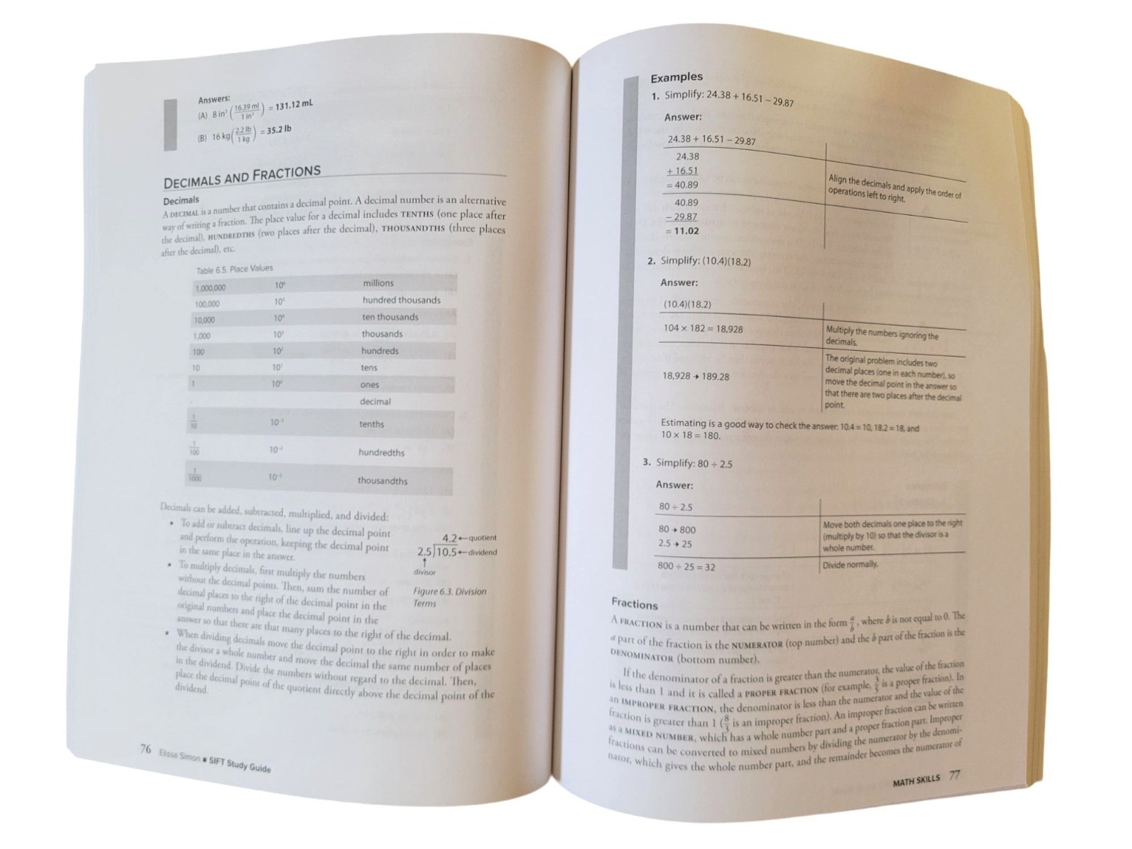 SIFT Study Guide: SIFT Test Prep Book 5th Ed. by Elissa Simon