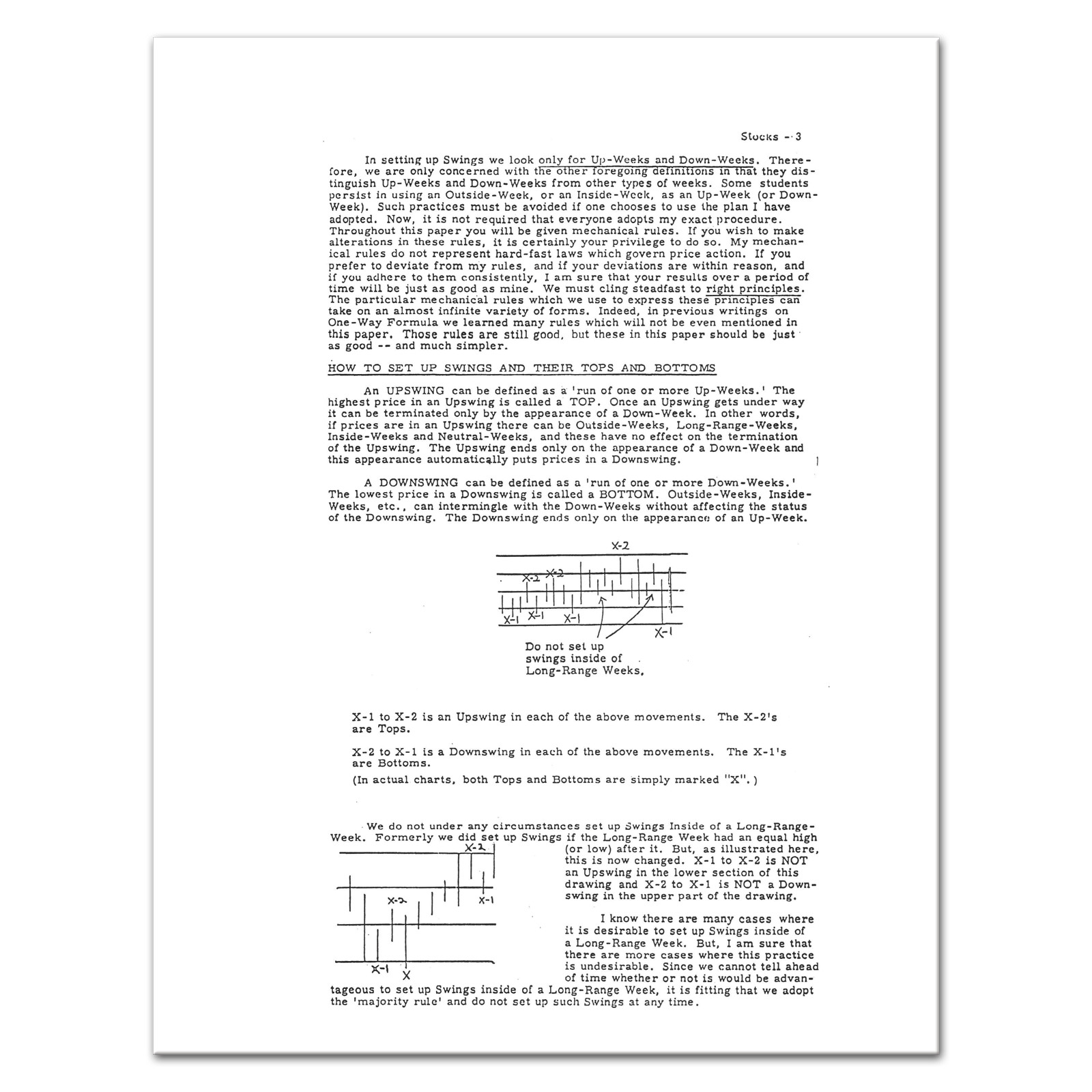 (1957) ONE-WAY FORMULA for Trading in Stocks and Commodities by William Dunnigan