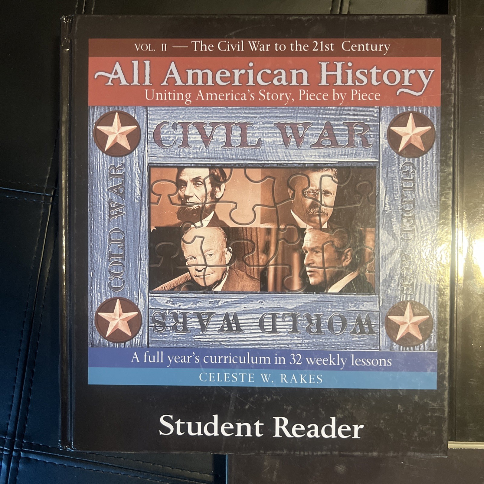 ALL AMERICAN HISTORY volumes 1 & 2 , student readers (wear), Teachers Keys 1 & 2