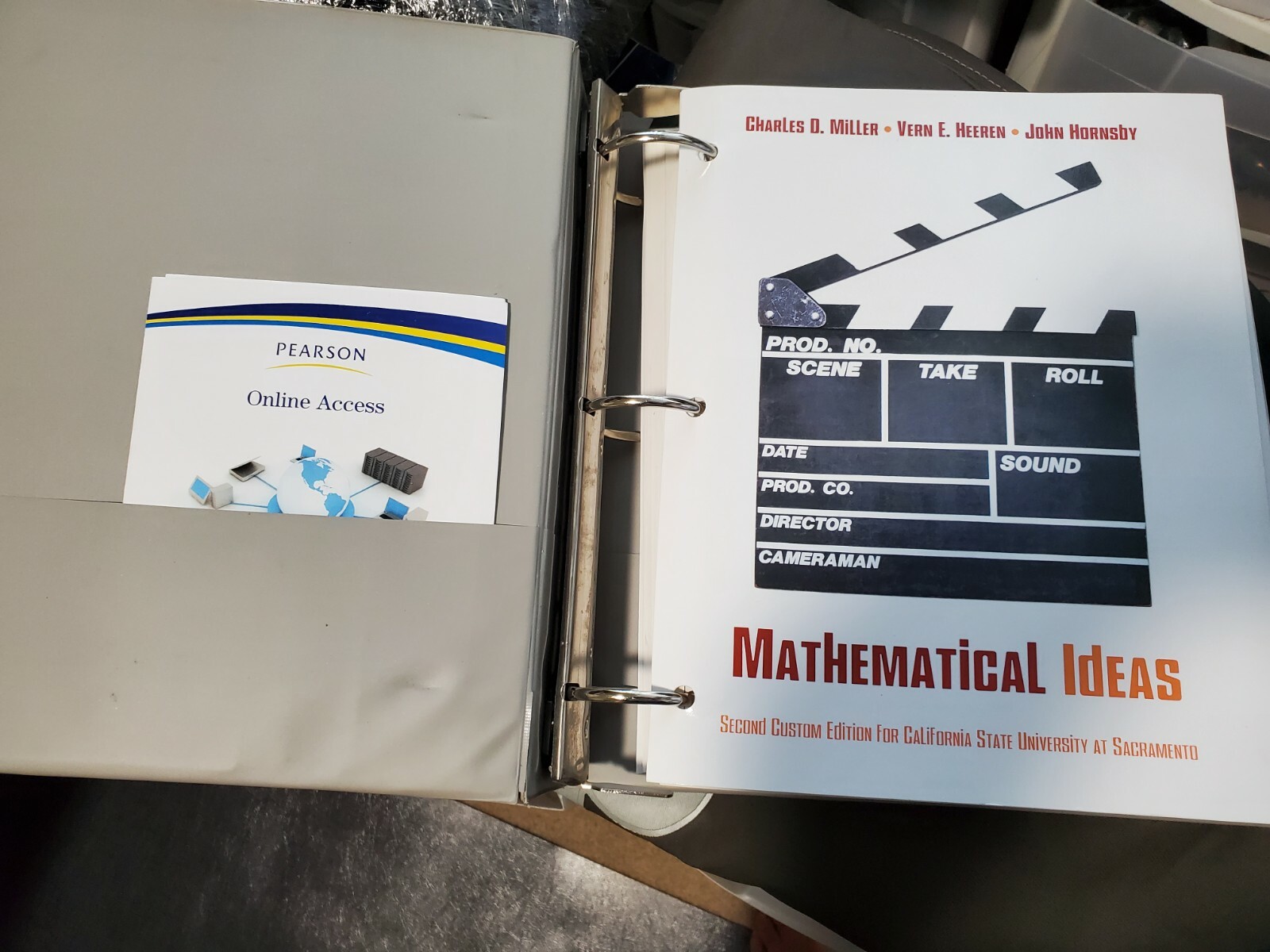 Mathematical Ideas by Charles Miller Second Edition