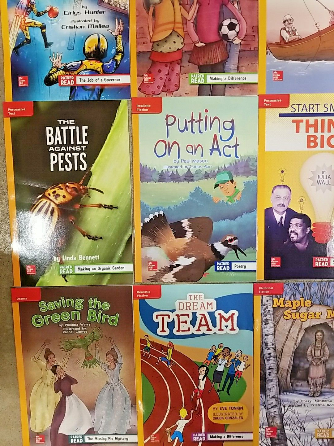 Mcgraw Hill Reading Wonderworks Grade 4 Apprentice Leveled Readers Set of 30 New