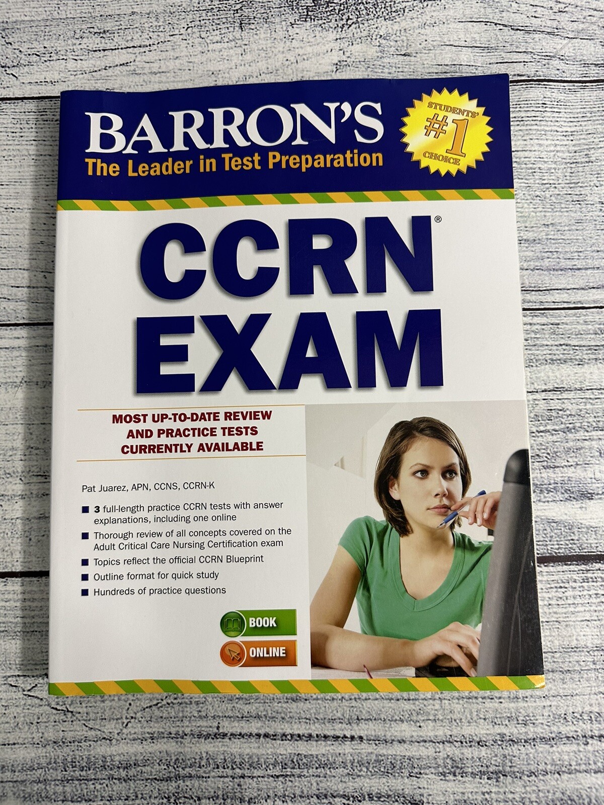 Barron’s Test Prep Ser.: CCRN Exam with Online Test by Patricia Juarez (2015,…