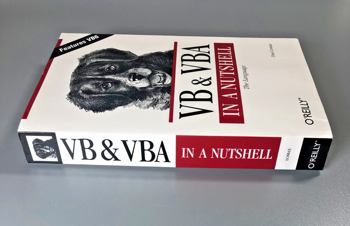 VB & VBA in a Nutshell The Language Paul Lomax O’Reilly Visual Basic VBA