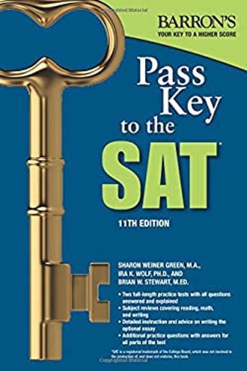 Pass Key to the SAT Sharon Weiner, Stewart, Brian W., Wolf, Ira K