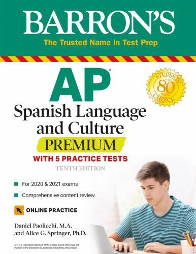 AP Spanish Language and Culture Premium: With 5 Pract- paperback, 1506266703, MA