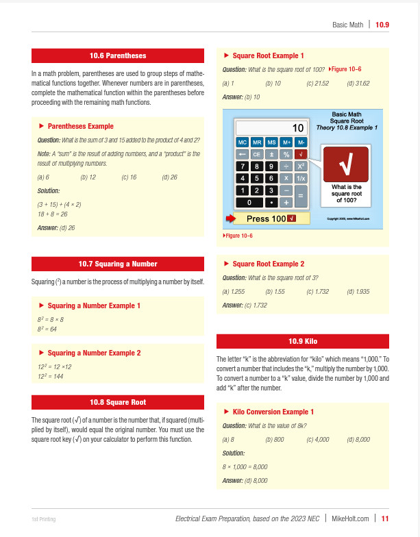 Mike Holt’s 2023 Electrician Exam Prep Book & Journeyman Simulated Exams