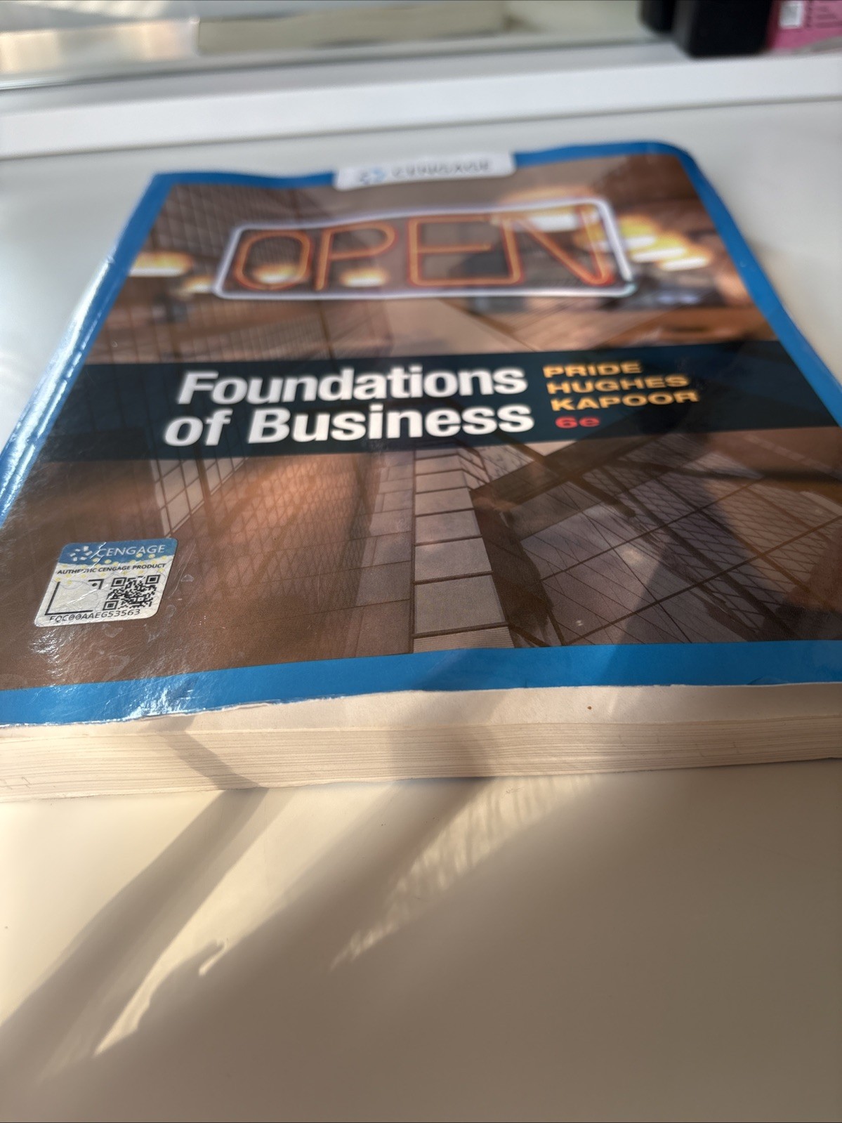 Foundations of Business by Jack R. Kapoor, William M. Pride and Robert J. Hughes