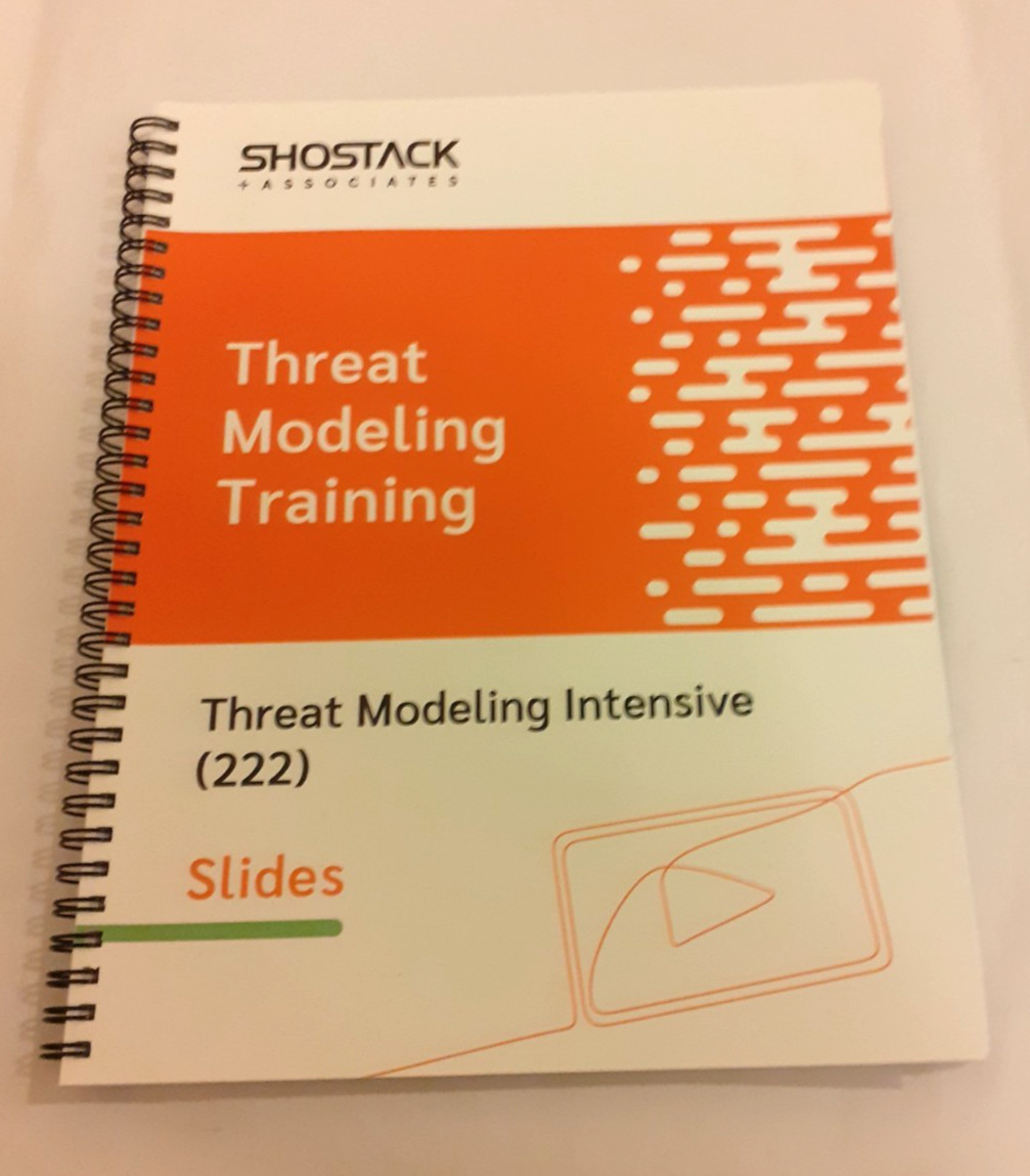 Shostack Threat Modeling Training Intensive (222) – Slides (Paperback, 2022)