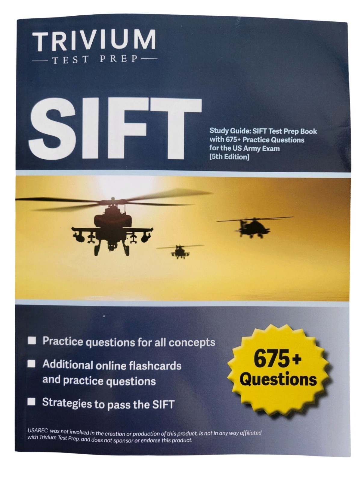 SIFT Study Guide: SIFT Test Prep Book 5th Ed. by Elissa Simon