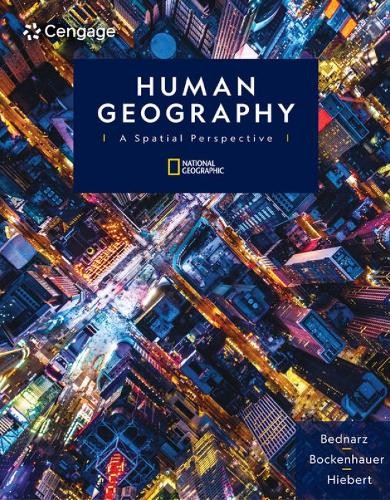 Sarah Bednarz Fredrik Hiebert Mark Bocken Human Geography (Hardback) (UK IMPORT)