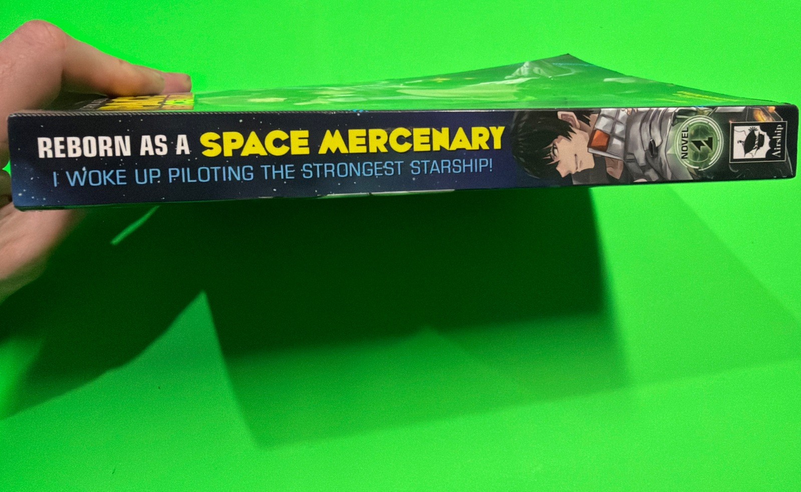 Reborn as a Space Mercenary Novel 1 Vol English Manga Book Seven Seas 1st Print