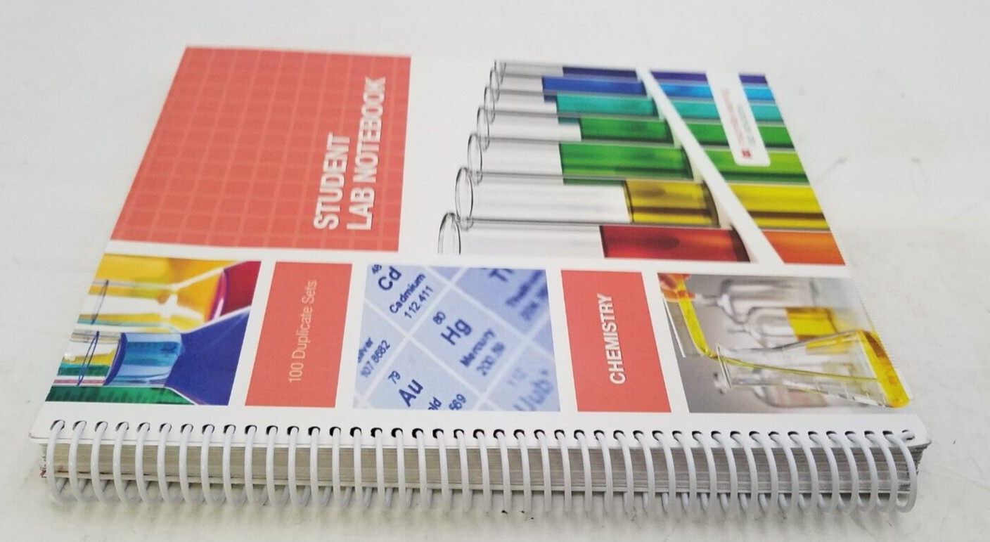 Student Lab Notebook Chemistry 100 Duplicate sets – 9781533969521