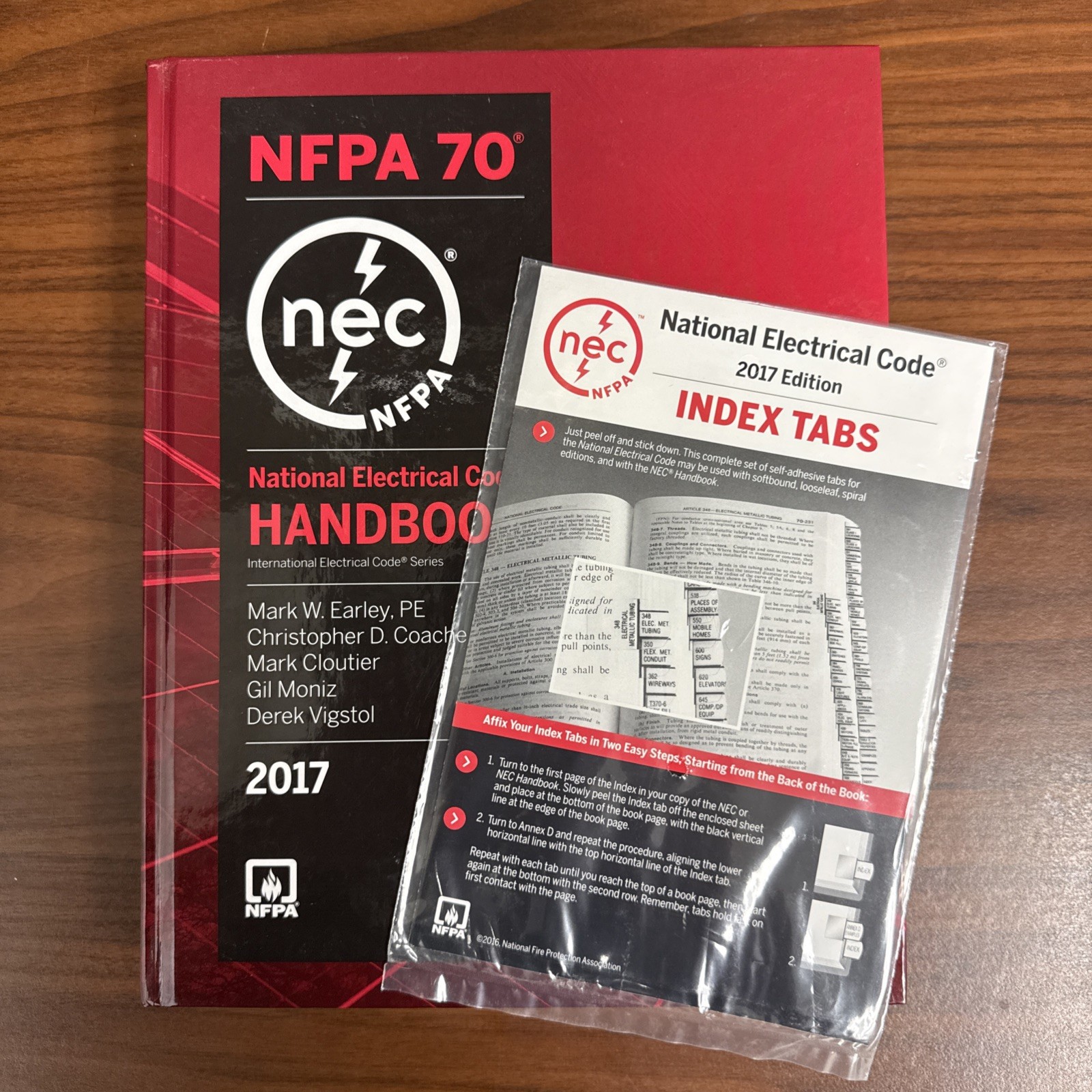 2017 NFPA 70 National Electrical Code NEC Handbook Hardcover w/ index tabs