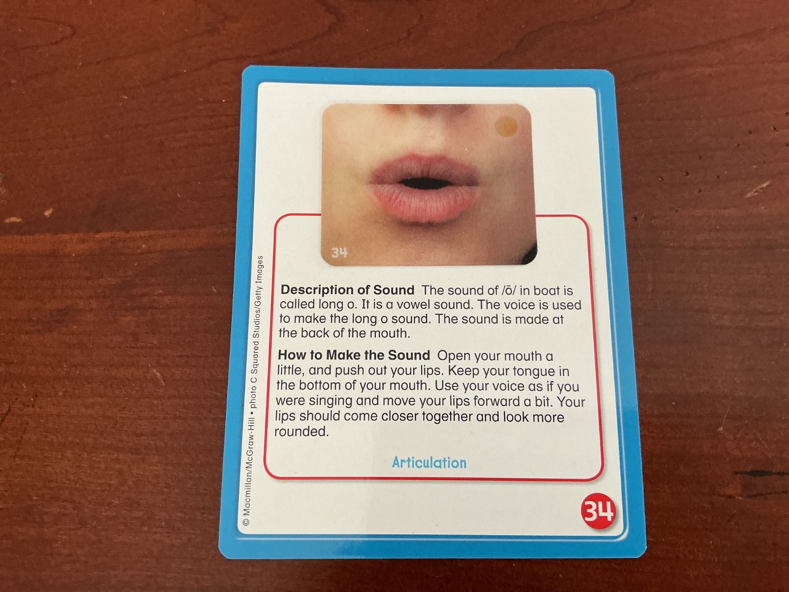 Wonders, Sound Spelling Cards (Small) Grades K-6 ( moving lips )