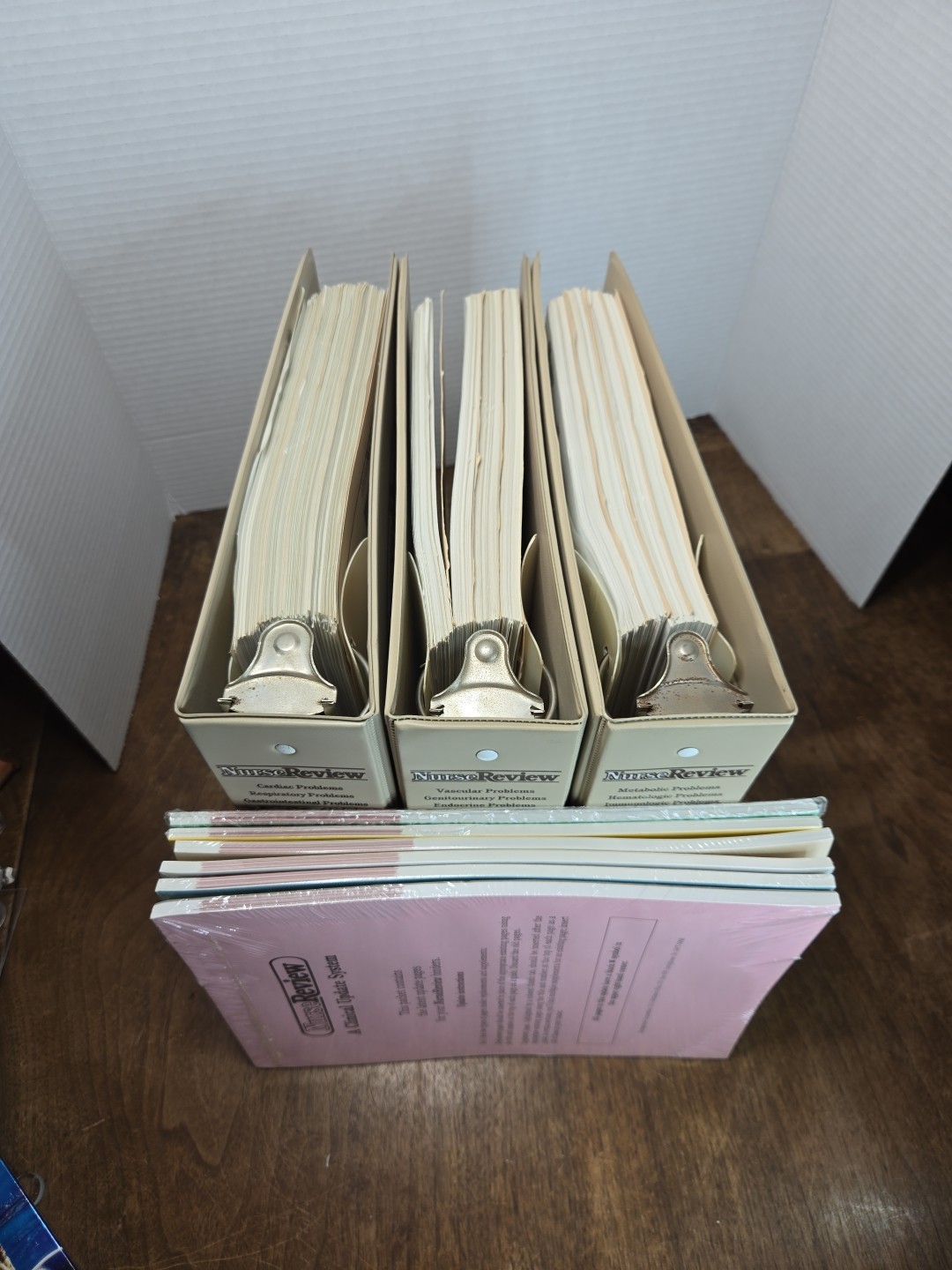 Nurse Review Clinical Update System – Volumes 1, 2 & 3 in 3-Ring Binders