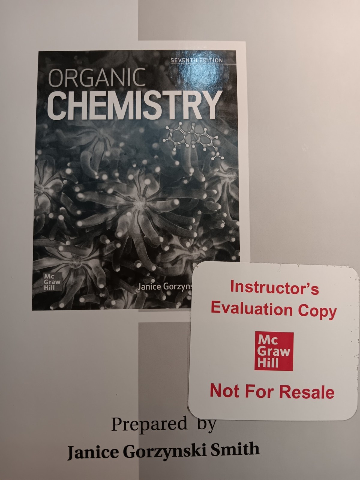 (INSTRUCTOR’S STICKER) Study Guide/Solutions Manual for Organic Chemistry-PAPERB