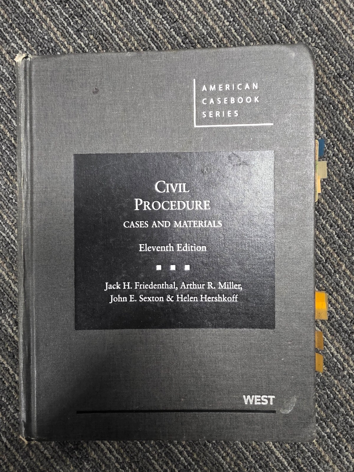 Civil Procedure: Cases and Materials, 11th Edition (American Casebook Series)