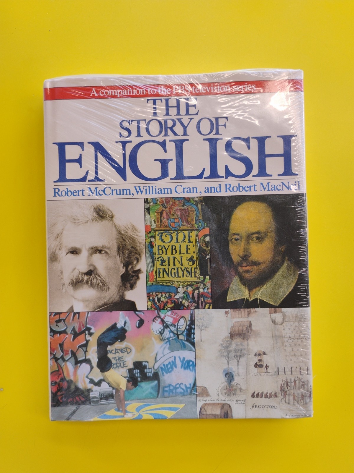 Sealed THE STORY OF ENGLISH By Robert Mccrum & William Cran – Hardcover