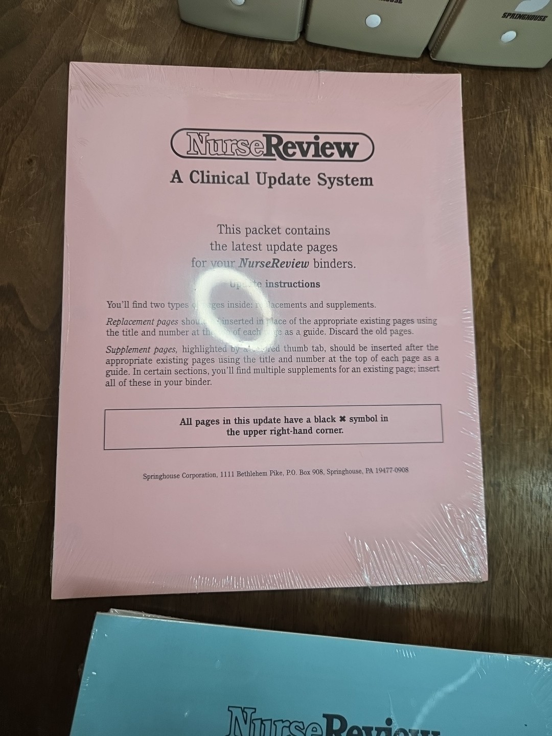 Nurse Review Clinical Update System – Volumes 1, 2 & 3 in 3-Ring Binders
