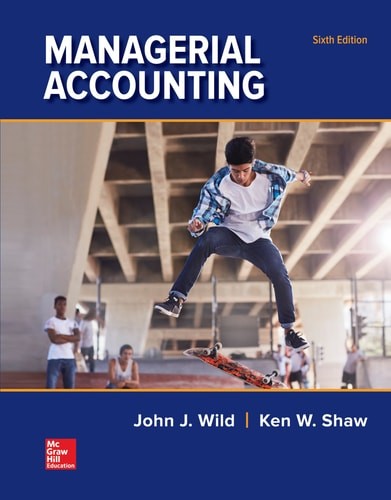 Loose Leaf for Managerial Accounting by , Good Book