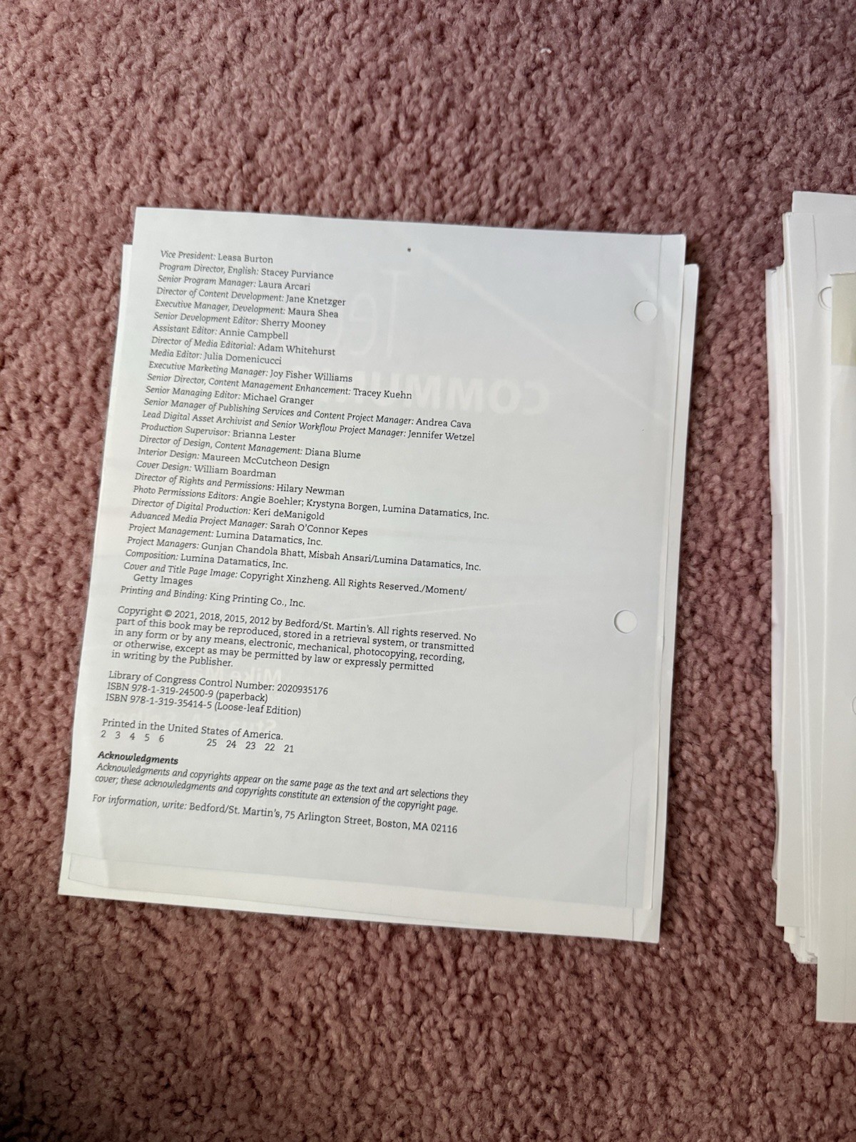 Textbook: Technical Communication 13th Edition By Mike Markel – Loose leaf
