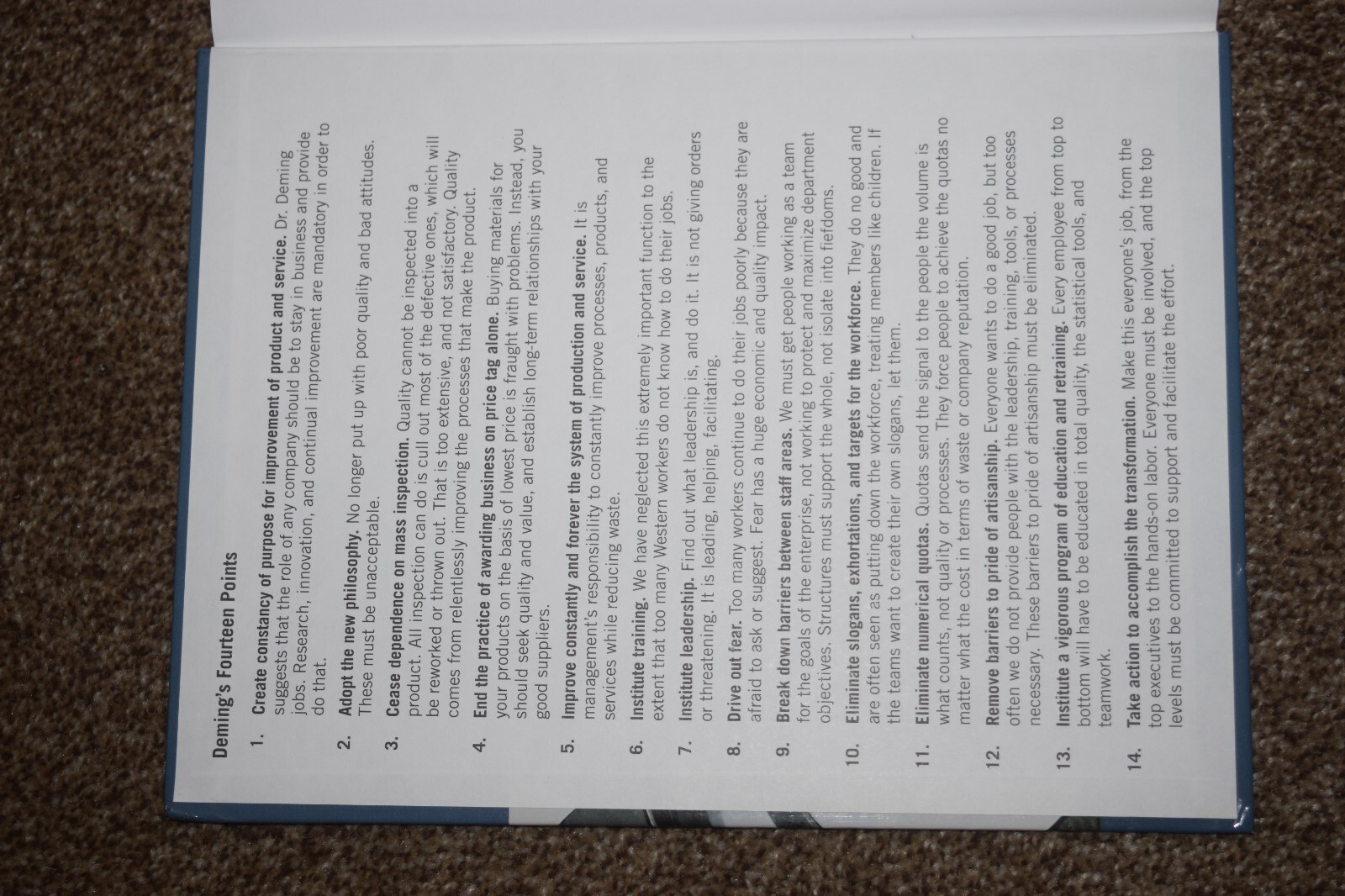 “QUALITY MGMT FOR ORGIZATIONAL EXCELLENCE,” 7th Ed. 456 Pages, L-New (c) 2013