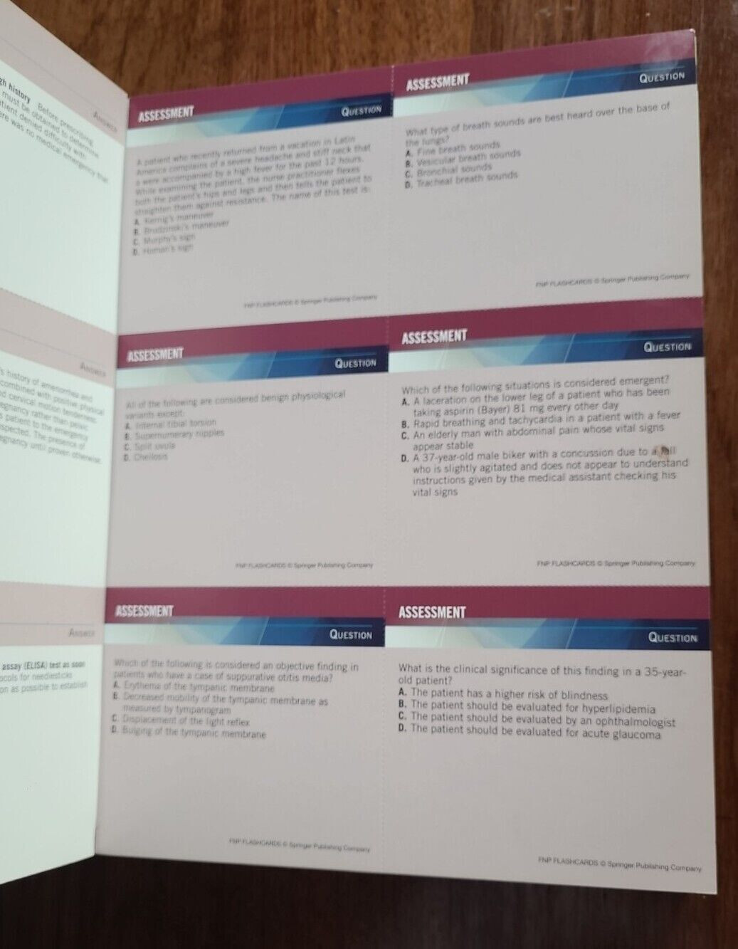 Family Nurse Practitioner Certification Q&A Flashcards by Maria T. Codina Leik
