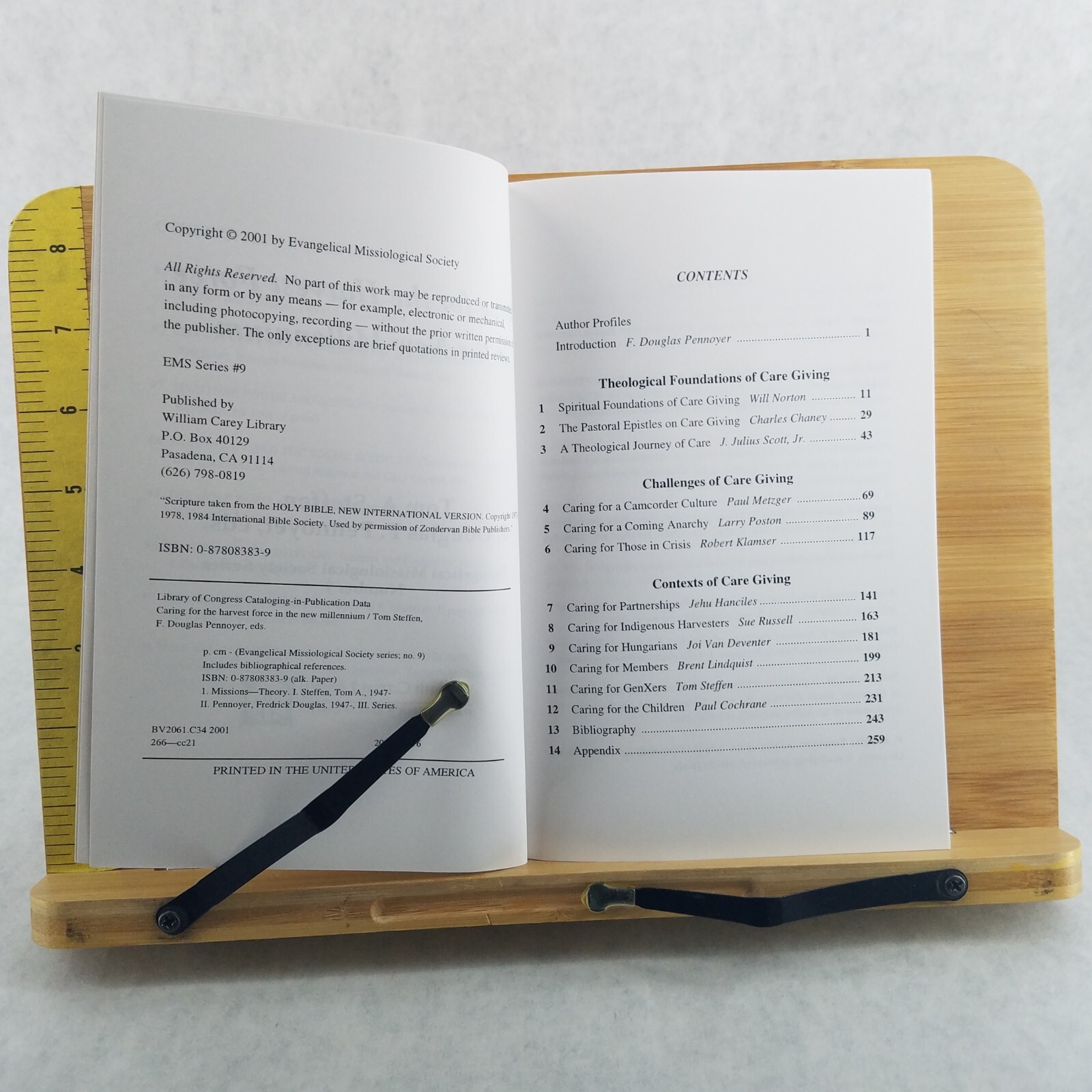 Caring for the Harvest Force in the New Millennium No. 9 Softcover – Tom Steffen