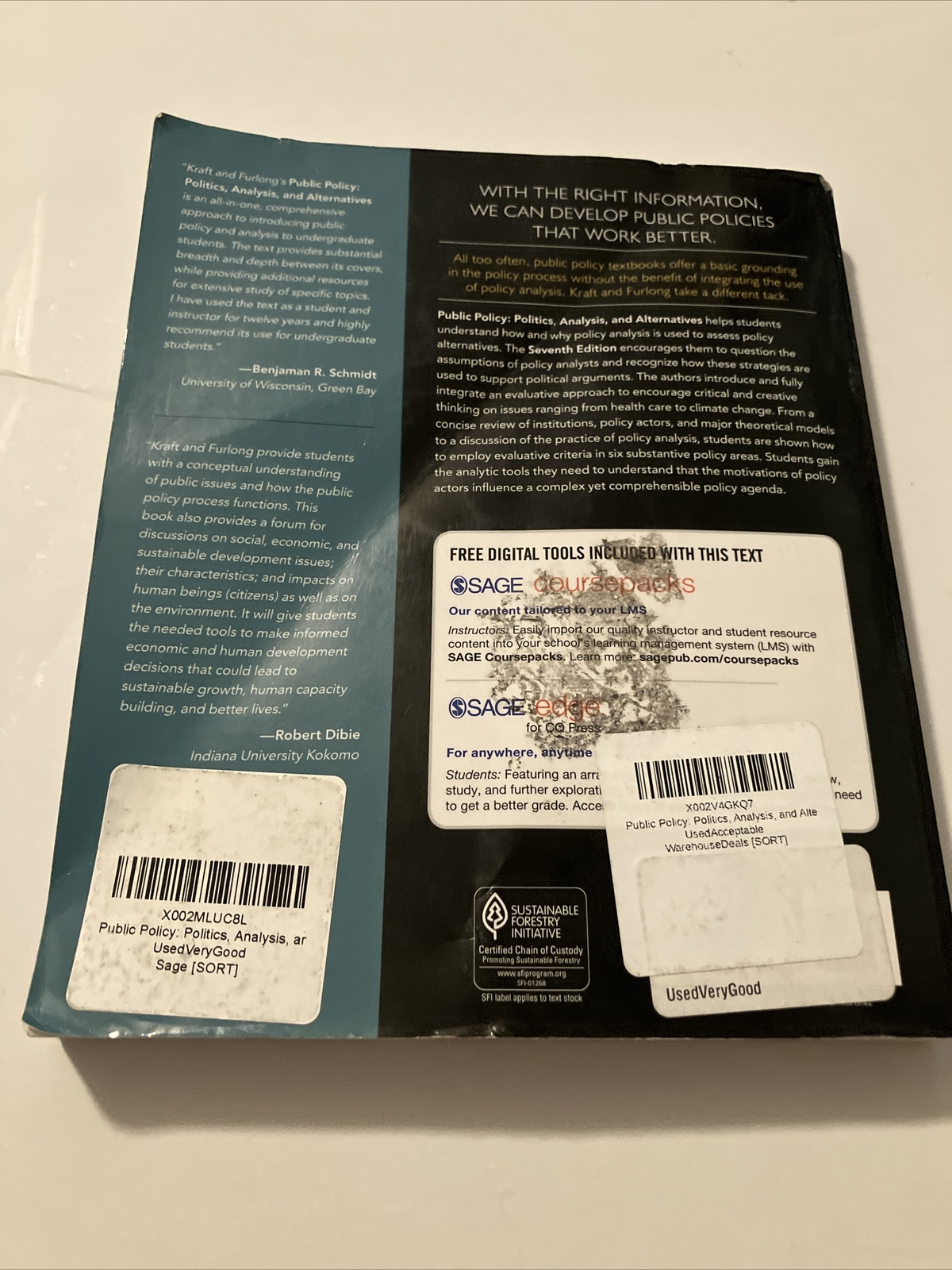 Public Policy by Michael E. Kraft