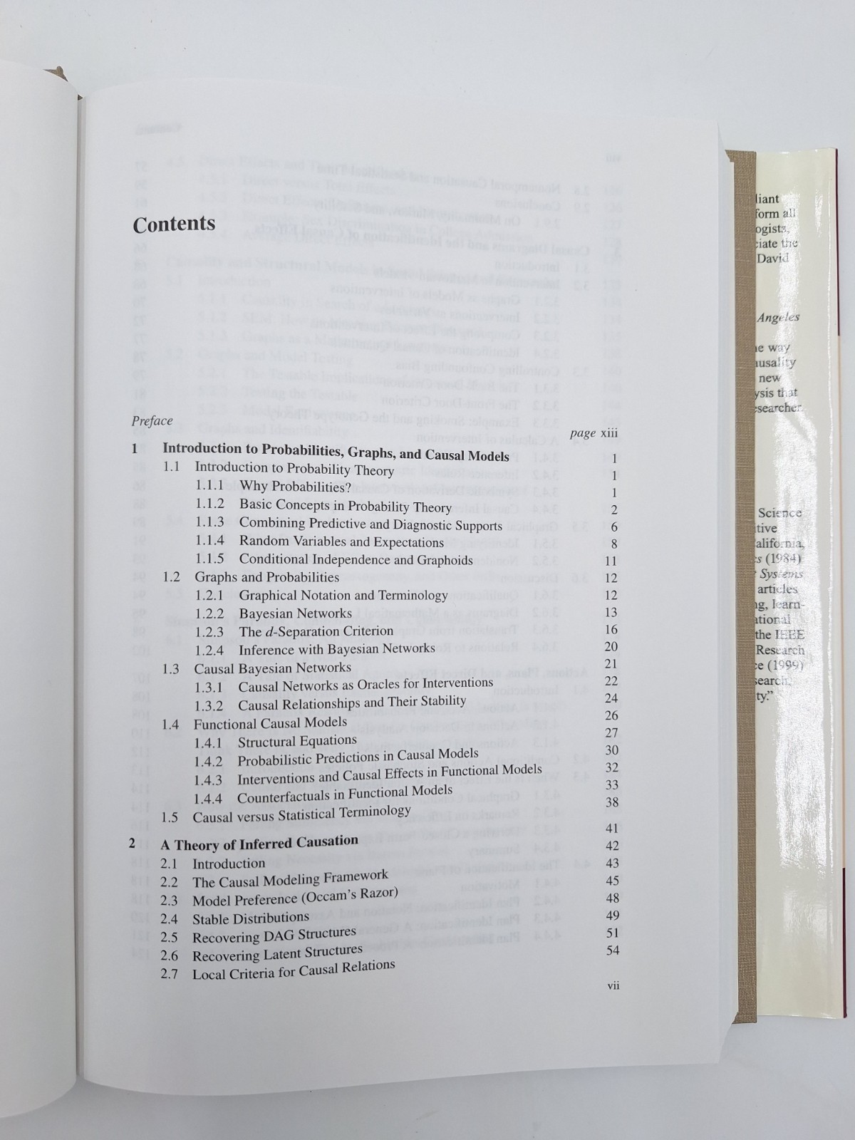 Causality Models, Reasoning, And Inference Judea Pearl 2000 Hardcover Book