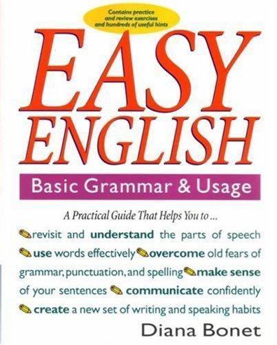 Easy English: Basic Grammar and Usage – 9781560521983, Diana Bonet, paperback