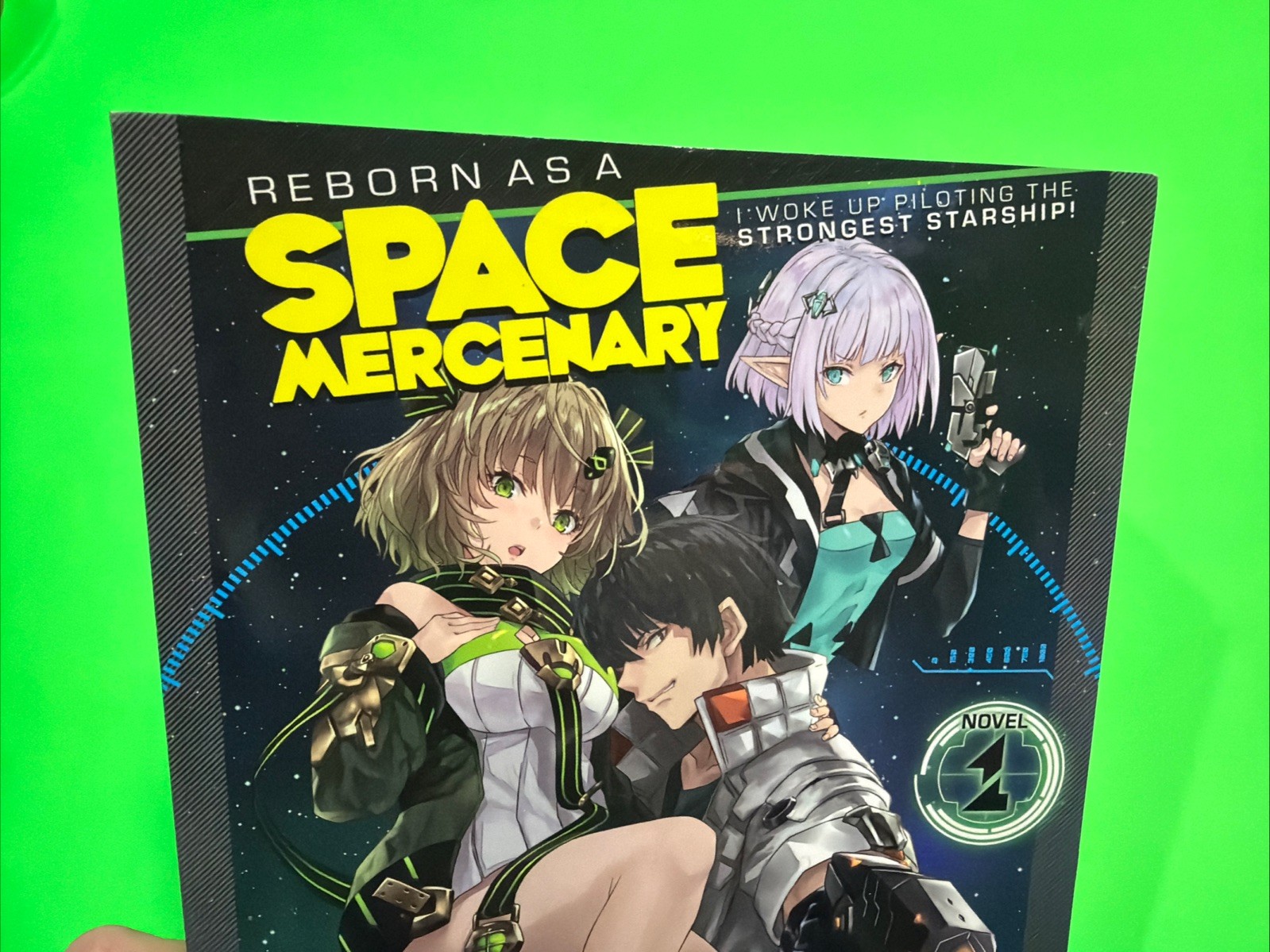 Reborn as a Space Mercenary Novel 1 Vol English Manga Book Seven Seas 1st Print