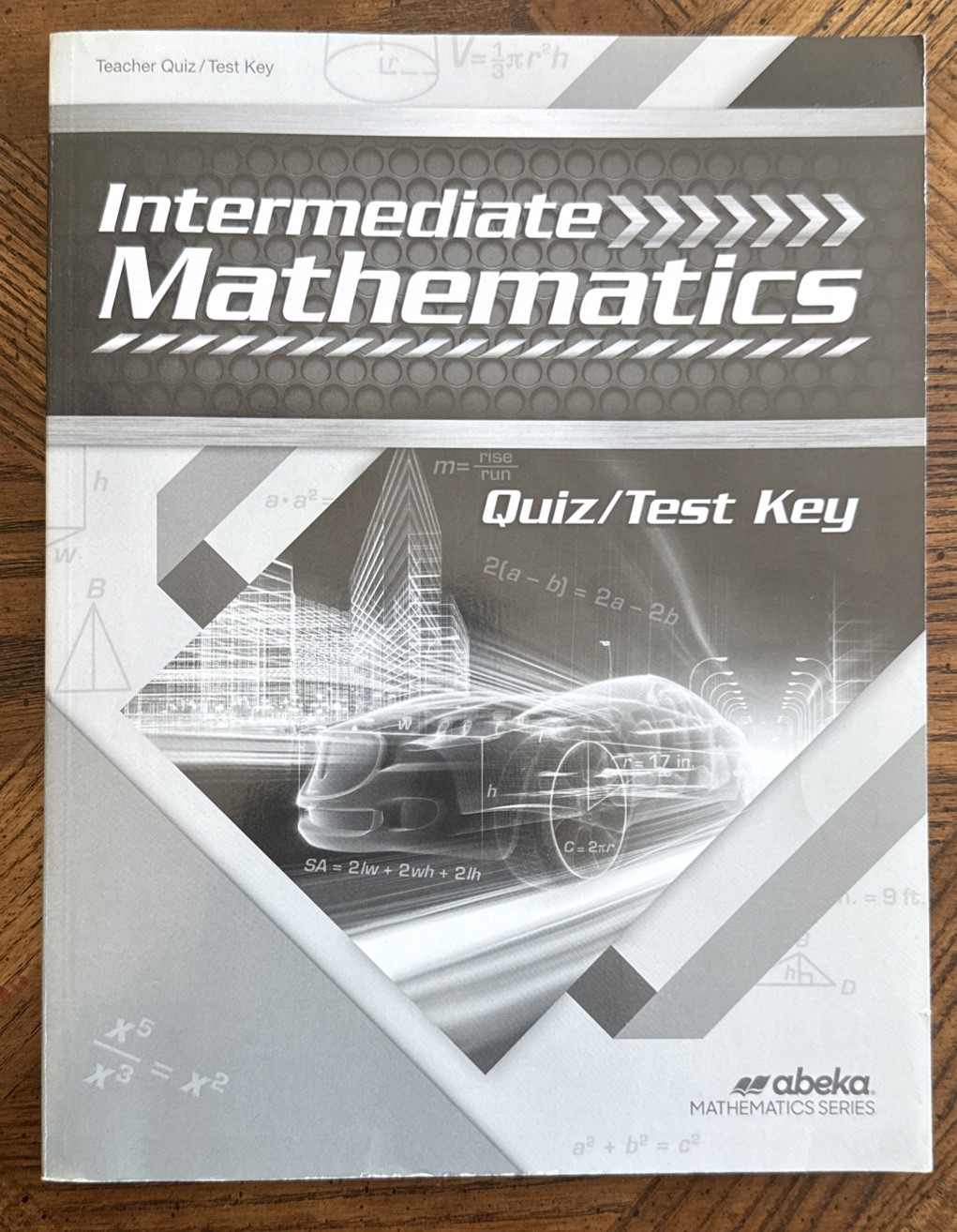 Abeka Intermediate Mathematics Teacher Quiz / Test Key Grade 7 Current Edition