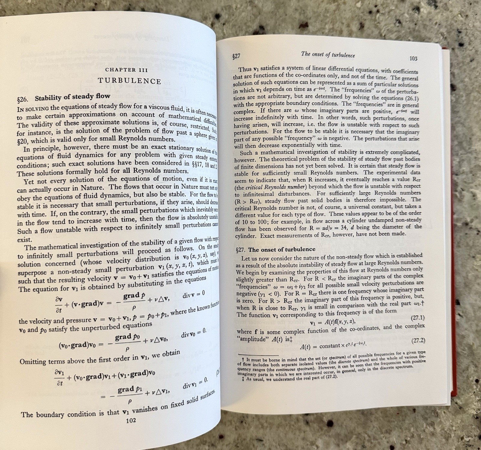 VTG 1968 Printing Landau & Lifshitz Fluid Mechanics 1st Edition HCVG