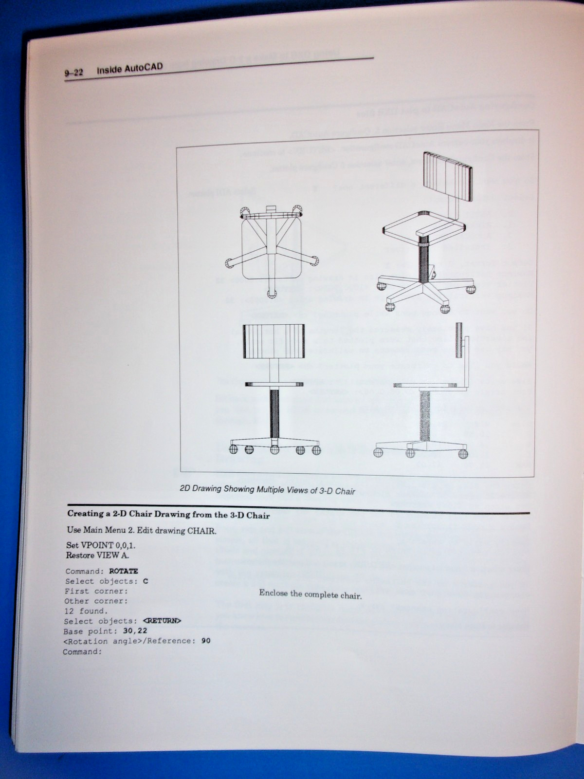 Vintage, Inside AutoCAD, 1988, 4th Edition, by D. Raker and H. Rice