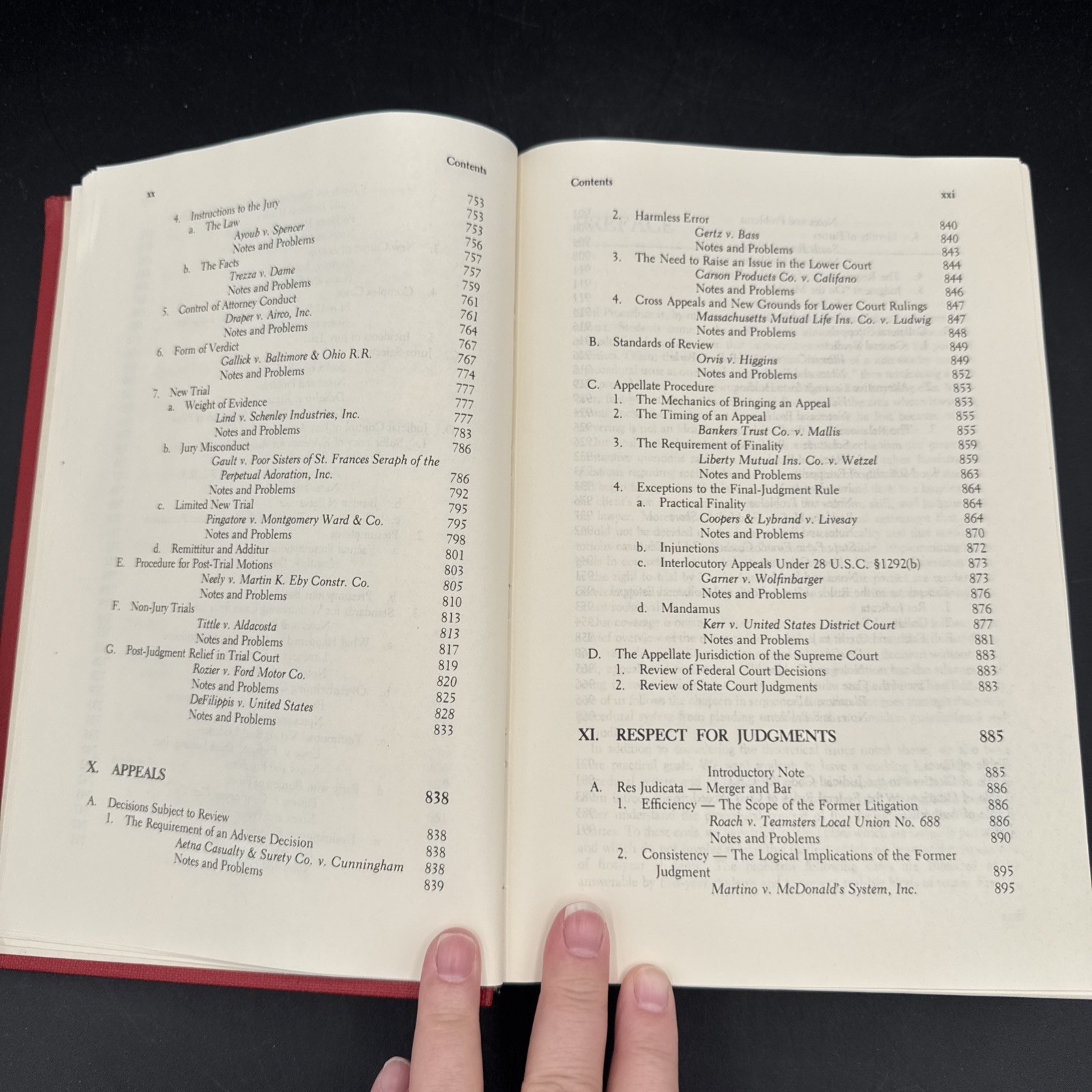 Civil Procedure [Law School Casebook Series] Landers, Martin 1981 Eighth Print