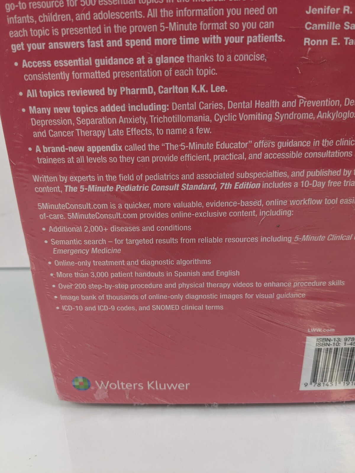 The 5-Minute Pediatric Consult Standard Edition: 10-day Enhanced Online Sealed