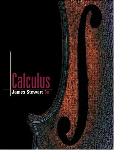Calculus, 5th Edition, Stewart, James Book