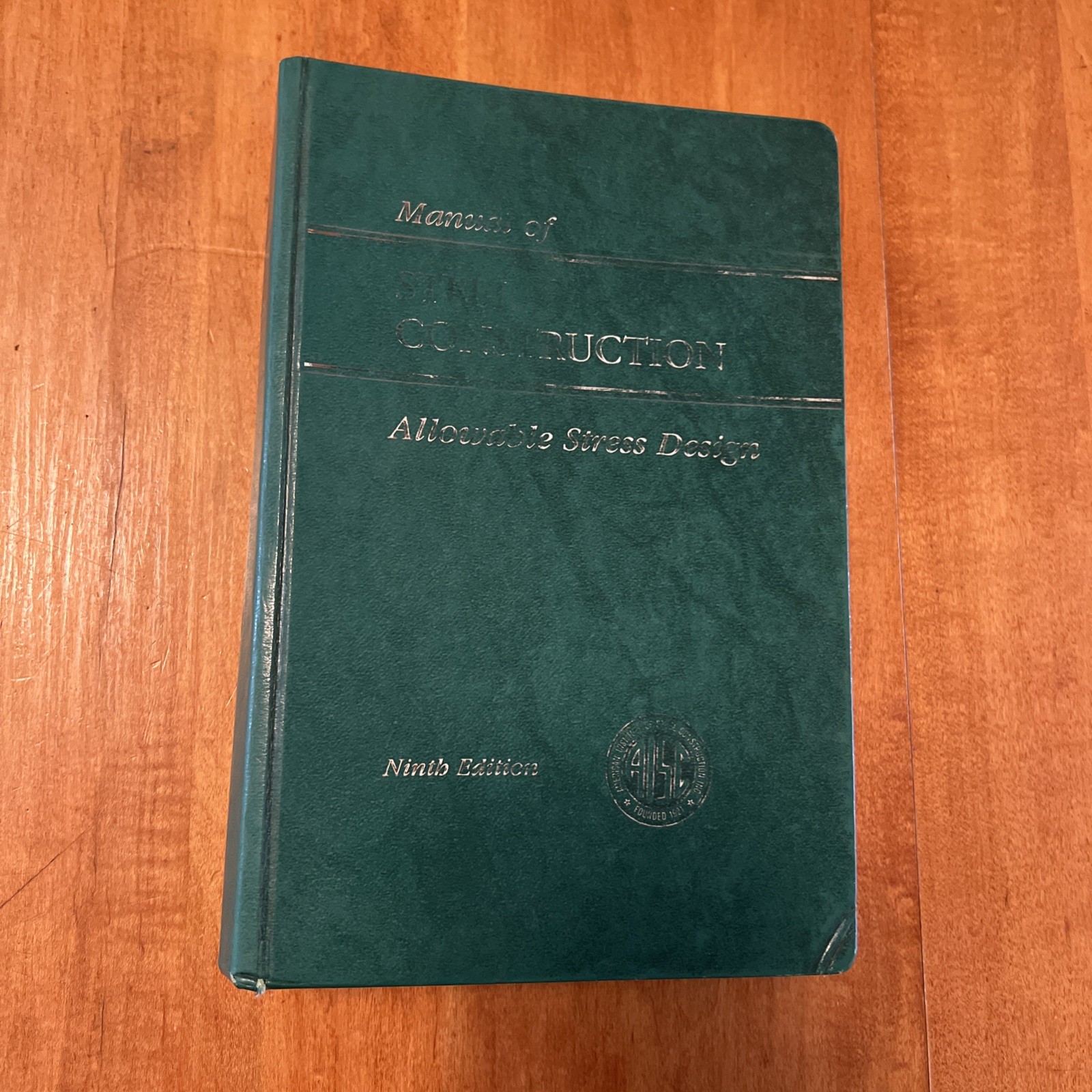 Manual Of Steel Construction Allowable Stress Design Ninth 9th Edition AISC