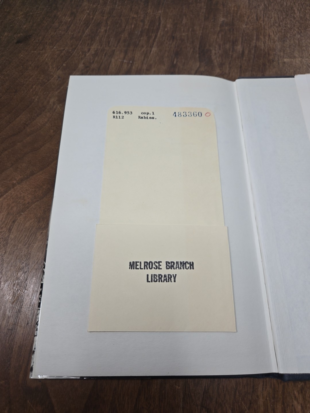 RABIES: THE FACTS, By Colin Kaplan – Hardcover Ex-library Book 1977