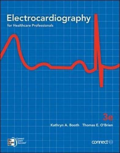 Electrocardiography for Health Care Professionals – Paperback – GOOD