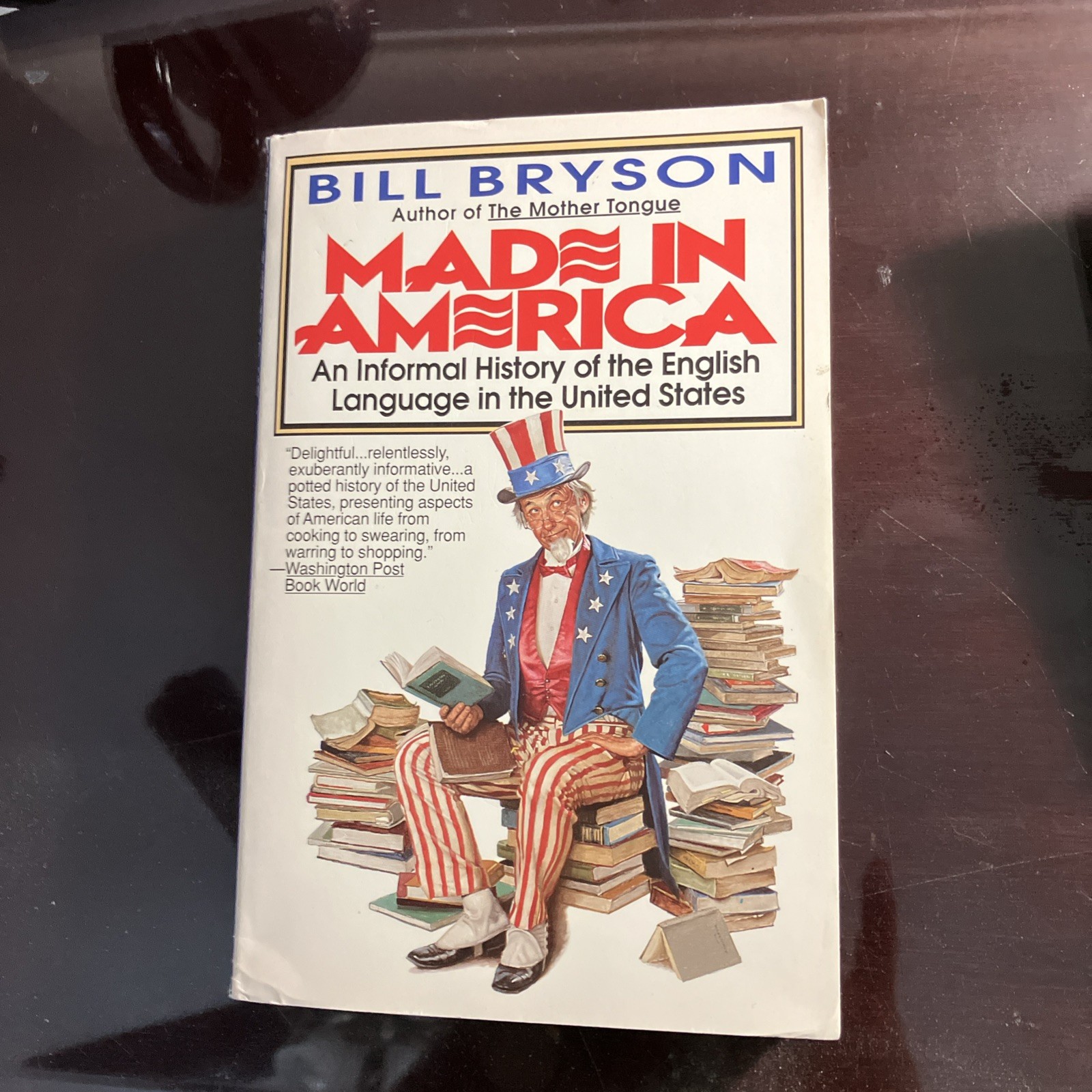 MADE IN AMERICA by Bill Bryson, NEW 1st/1st Trade Paperback, FREE SHIP