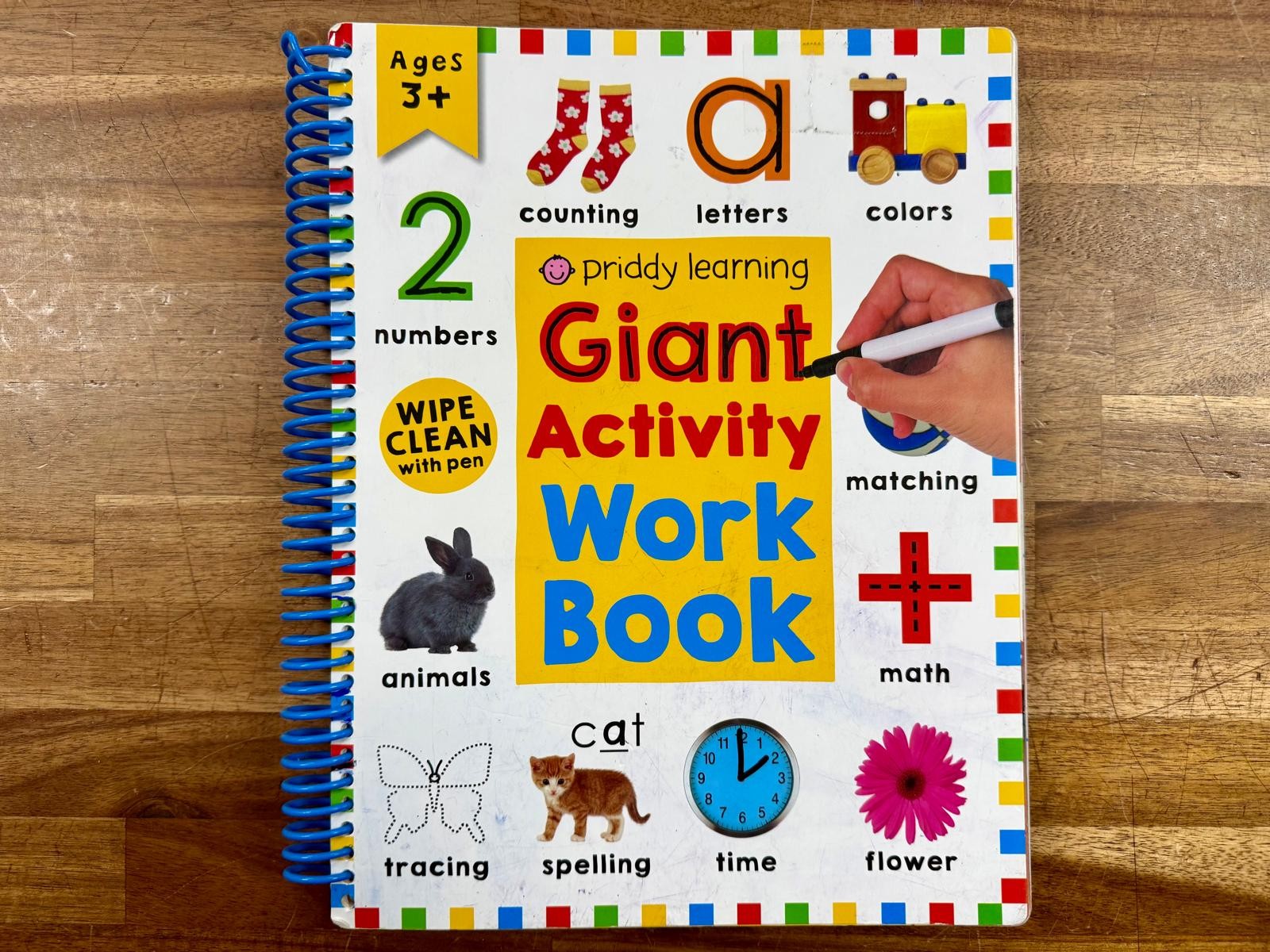 Wipe Clean Giant Activity Workbook – Roger Priddy