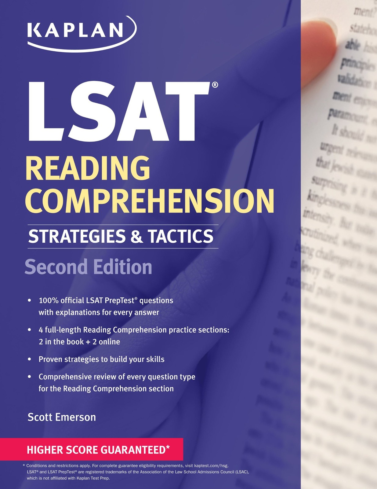 Kaplan LSAT Reading Comprehension Strategies & Tactics (Kaplan Test Prep) – …