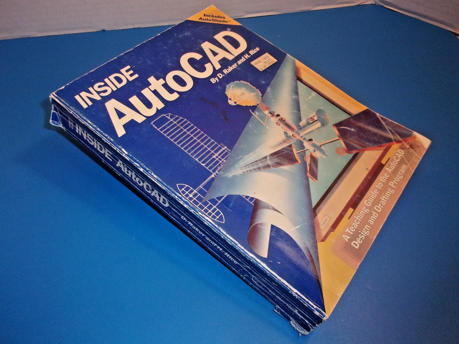 Vintage, Inside AutoCAD, 1988, 4th Edition, by D. Raker and H. Rice