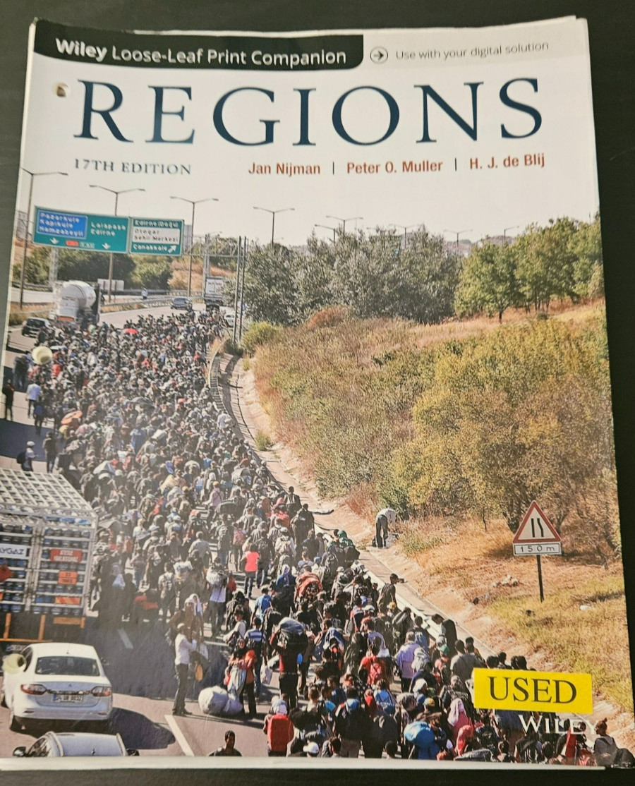 Regions by Nijman 17th Ed. Loose-Leaf VERY GOOD
