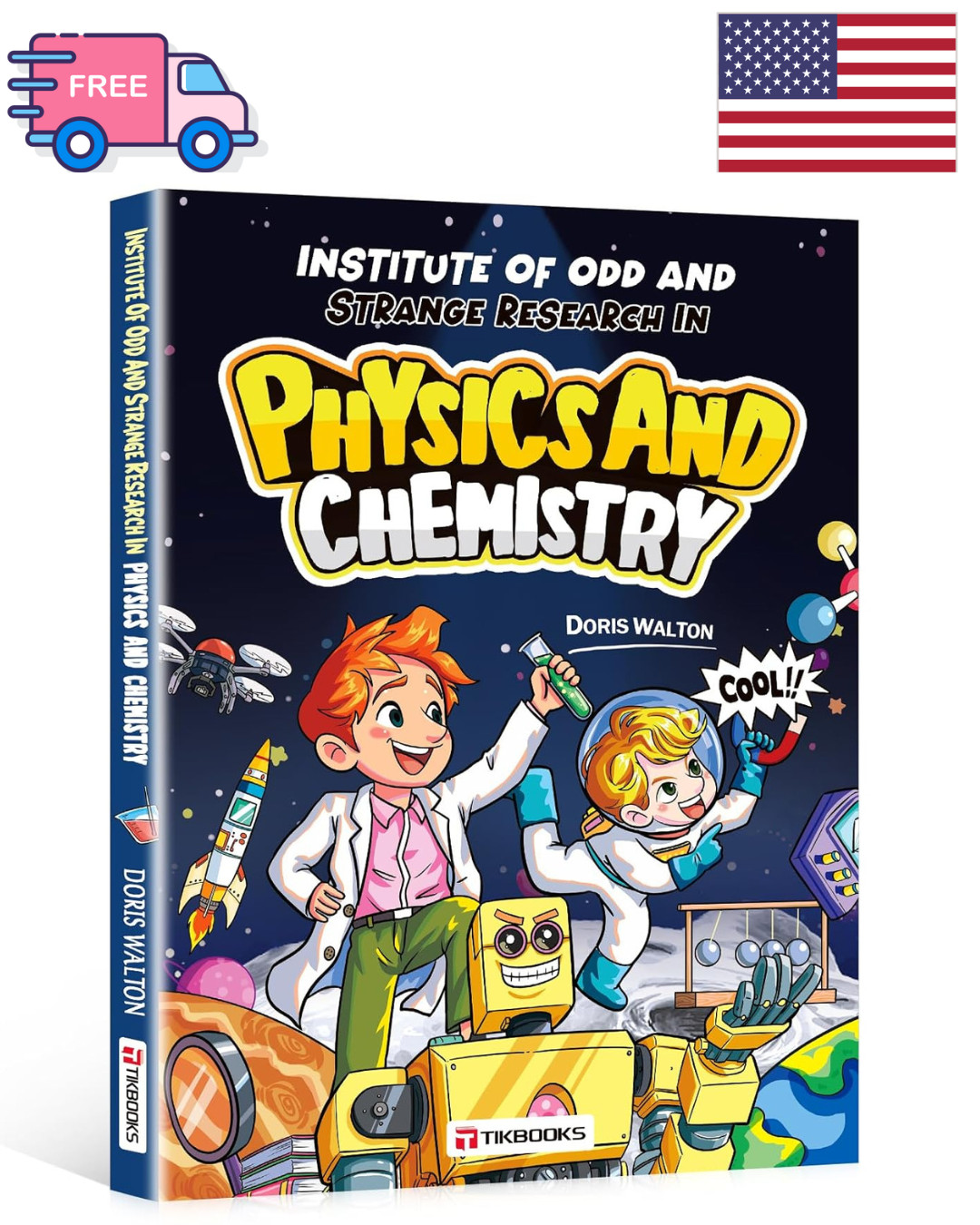 Comic Form to Teach Mathematics, Physics, and Chemistry Knowledge, Designed to S
