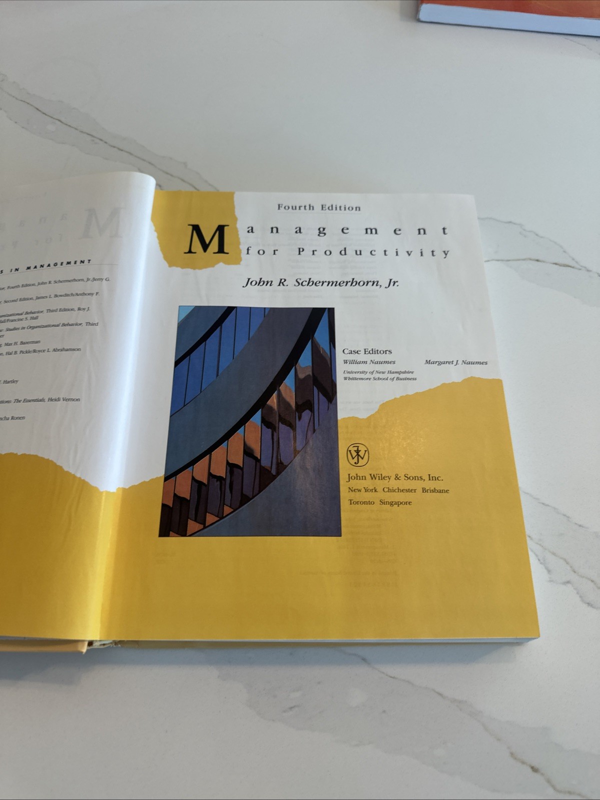 Management for Productivity (Wiley Series in Management) Schermerhorn Jr., John