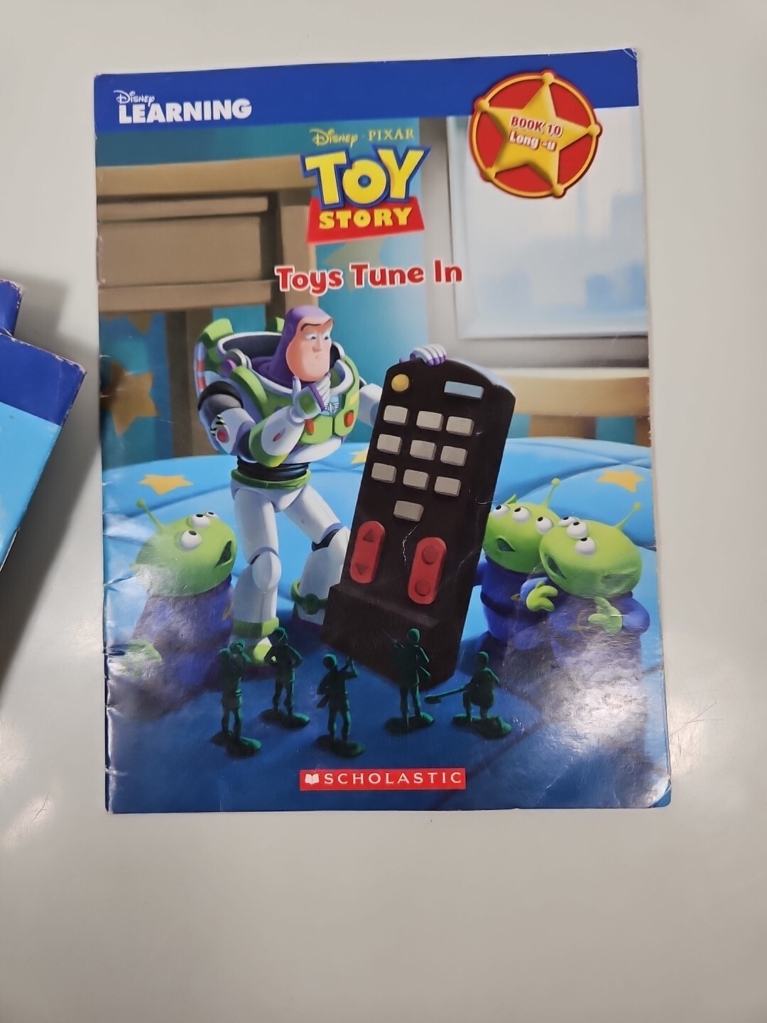 Disney LEARNING TOY STORY BOOK LOT PIXAR SCHOLASTIC 9 BOOK SET WOODY BUZZ GUC